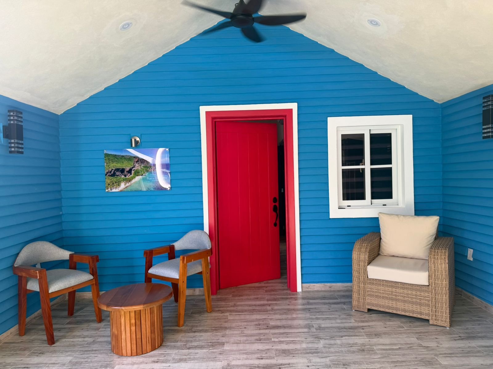 Casita Azul, vista general