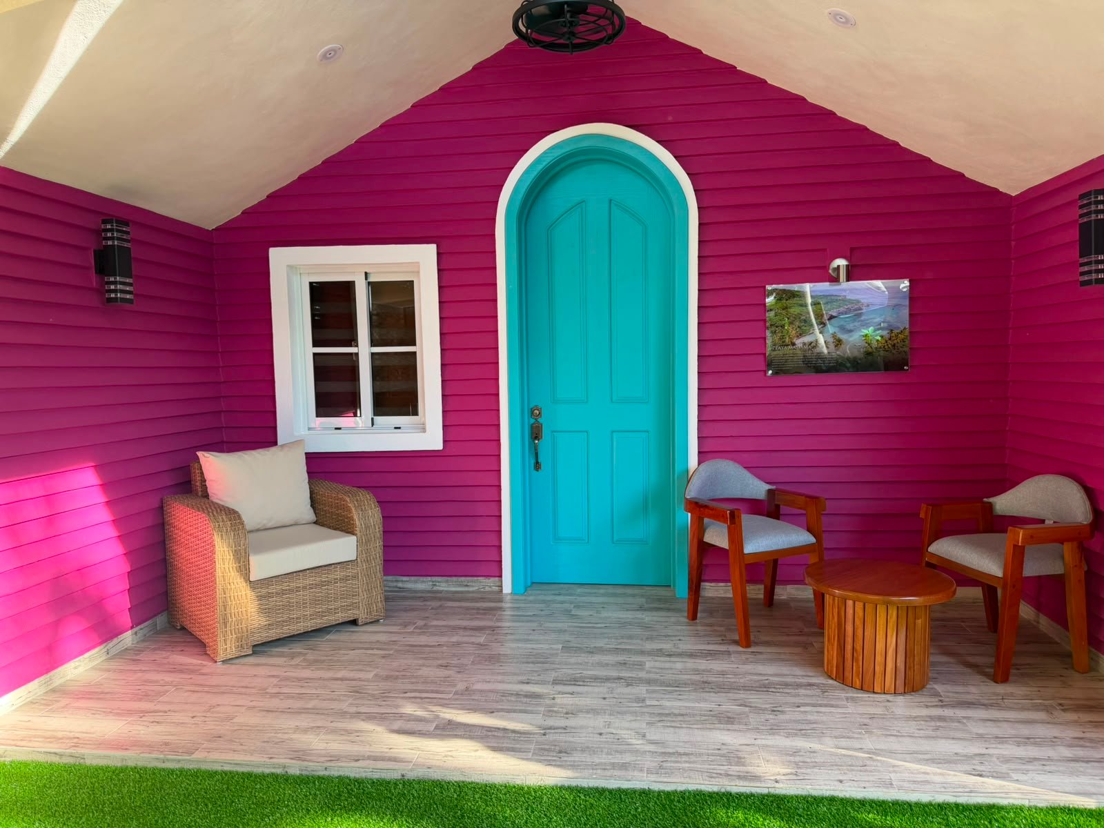 Casita Rosa Fuschia, otra vista